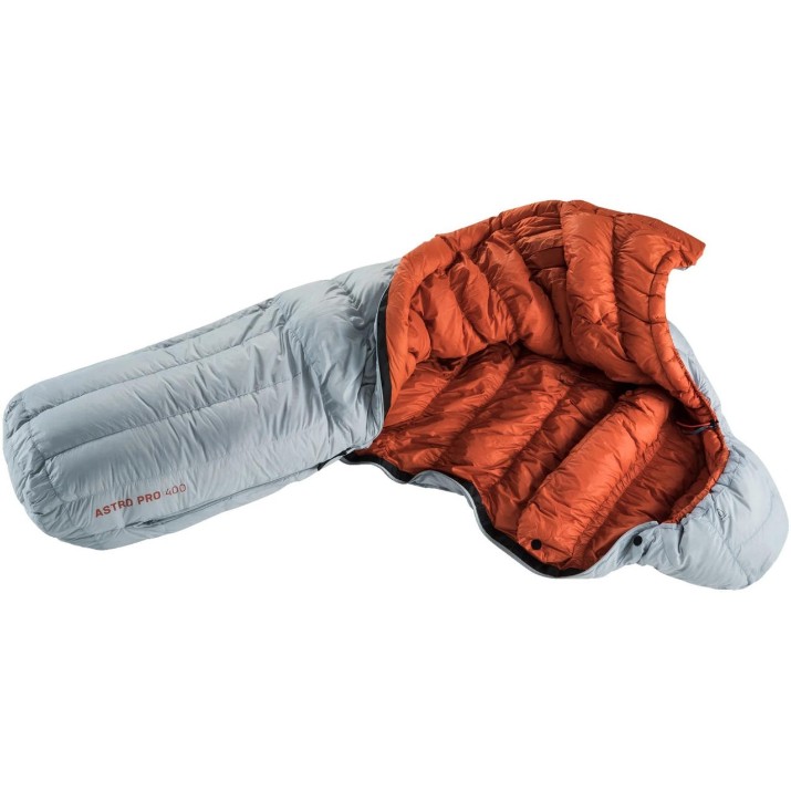 Sac de dormit Deuter Astro Pro 400 EL Left Tin/Paprika