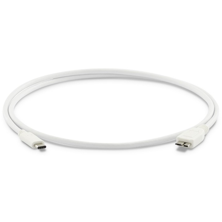 Cablu LMP USB-C to USB 3.0 micro-USB 1m White (13868)