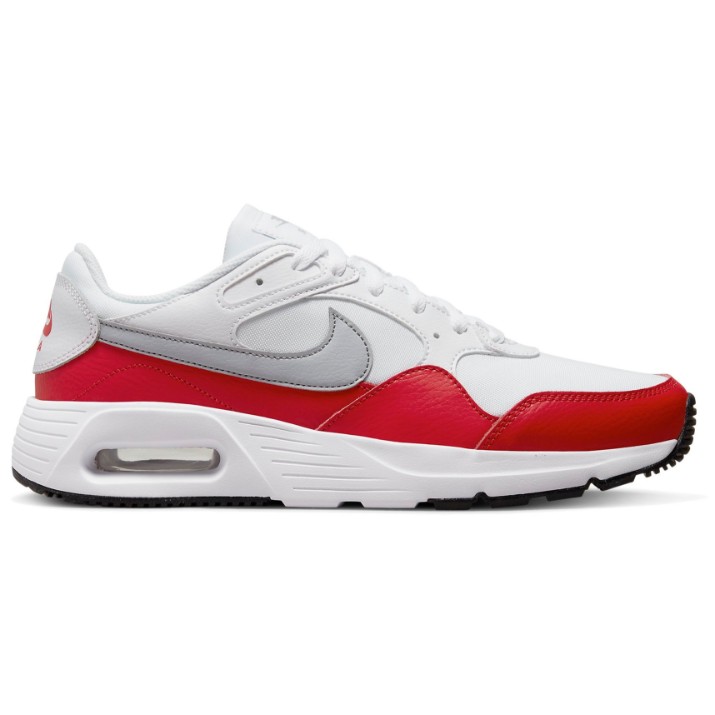 Кроссовки мужские Nike Air Max Sc White/Wolf Grey/University Red, s.45