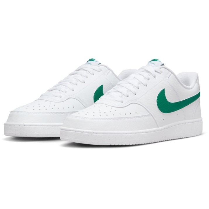 Ghete pentru bărbați Nike Court Vision Low Nn White/Malachite, s.42