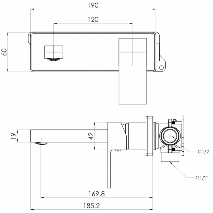 Baterie lavoar Imprese Karlov f03507601AC