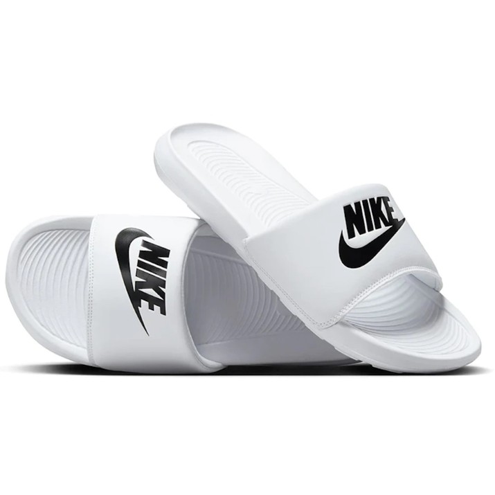 Șlapi pentru bărbați Nike Victori One Slide White/Black, s.40