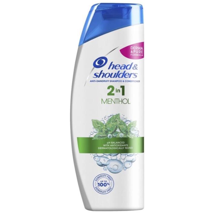Шампунь для волос Head & Shoulders Menthol Fresh 2in1 400ml