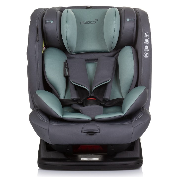 Scaun auto pentru copii Chipolino Aviato I-size Pastel Green (STKAVT02405P)
