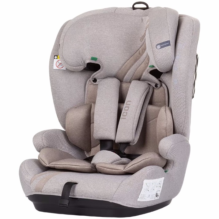 Scaun auto pentru copii Chipolino Icon I-size Macadamia (STKIC02403MA)