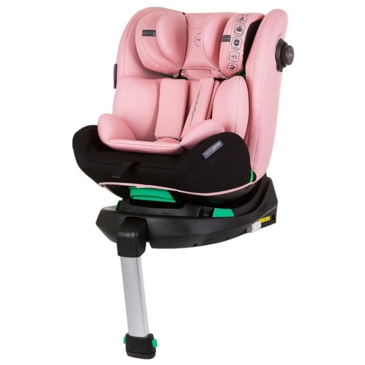 Scaun auto pentru copii Chipolino Isofix Olimpus 360 I-size Flamingo (STKOL02405FL)