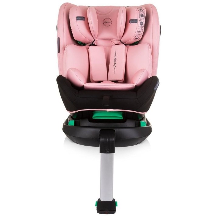 Scaun auto pentru copii Chipolino Isofix Olimpus 360 I-size Flamingo (STKOL02405FL)