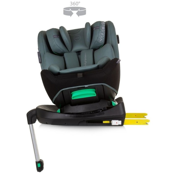 Детское автокресло Chipolino Isofix Olimpus 360 I-size Pastel Green (STKOL02404PG)