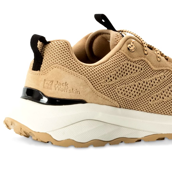 Кроссовки женские Jack Wolfskin Dromoventure Knit Low W Beige, s.37