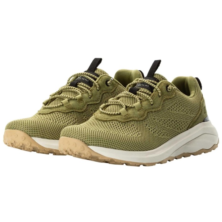 Кроссовки женские Jack Wolfskin Dromoventure Knit Low W Darkolivegreen, s.40