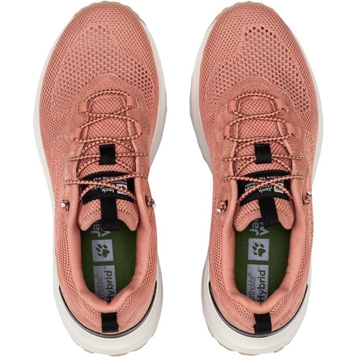 Кроссовки женские Jack Wolfskin Dromoventure Knit Low W Lightsalmon, s.38