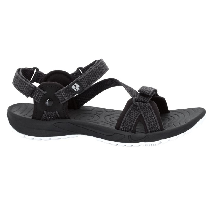 Сандалии женские Jack Wolfskin Lakewood Ride Sandal W Black, s.35.5