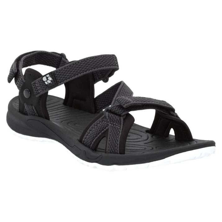 Сандалии женские Jack Wolfskin Lakewood Ride Sandal W Black, s.37