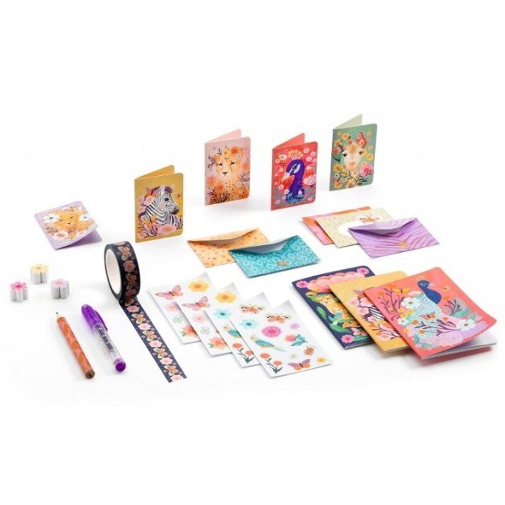 Set de decorare Djeco Mini Kendra Box DD03678