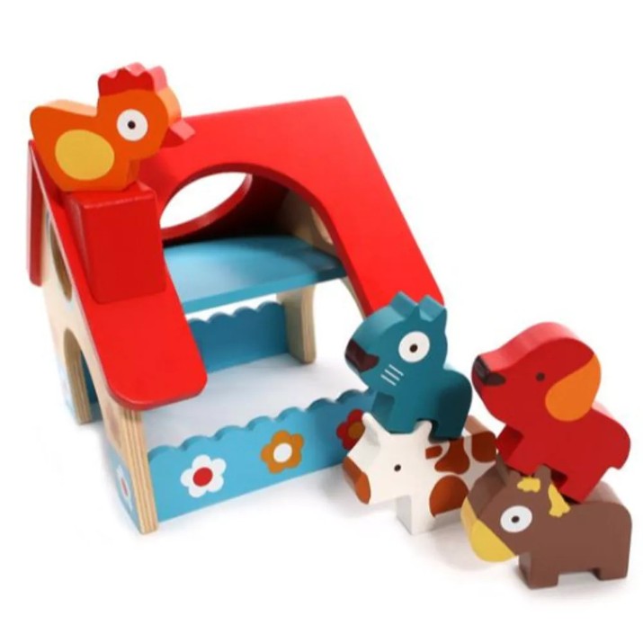 Set jucării Djeco Minifarm DJ06388