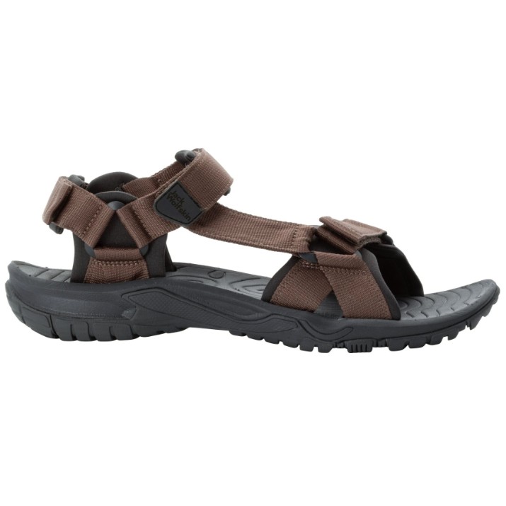 Сандалии мужские Jack Wolfskin Lakewood Ride Sandal M Brown, s.42