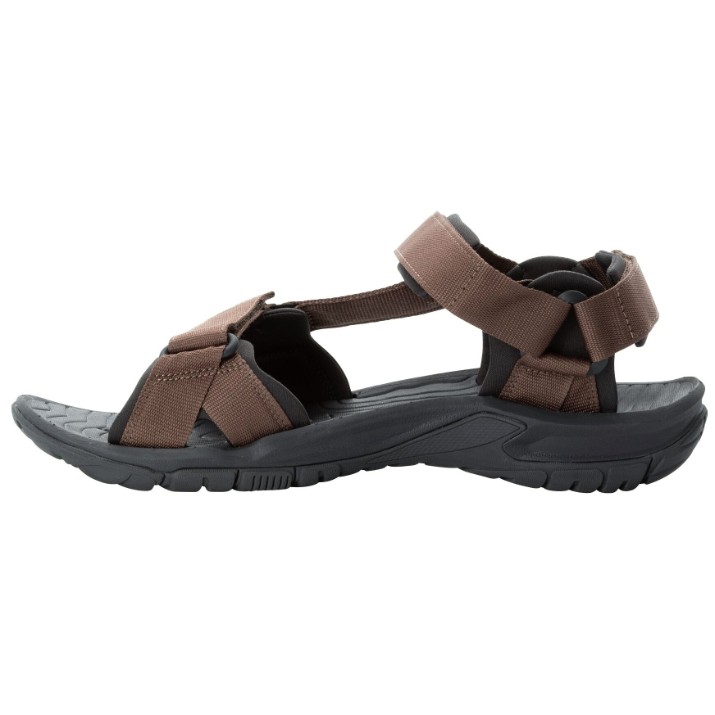 Сандалии мужские Jack Wolfskin Lakewood Ride Sandal M Brown, s.47