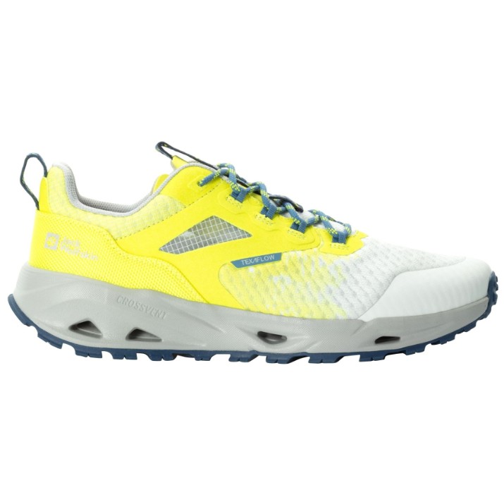 Adidași pentru bărbați Jack Wolfskin Prelight Pro Vent Low M Yellowgreen, s.40.5