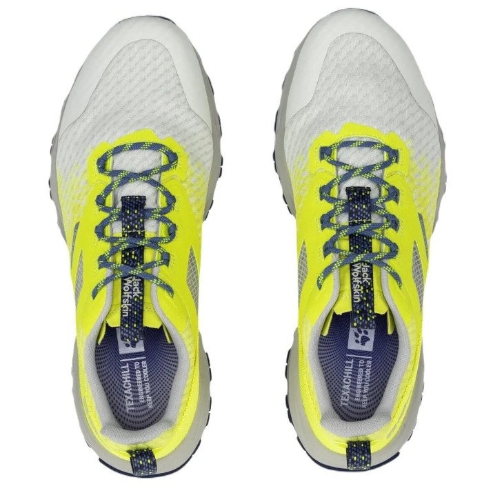 Adidași pentru bărbați Jack Wolfskin Prelight Pro Vent Low M Yellowgreen, s.45