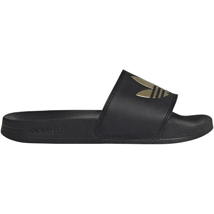 Șlapi pentru femei Adidas Adilette Lite W Core Black/Matte Gold, s.37