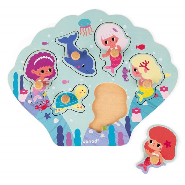 Puzzle Janod Happy Mermaids J07098