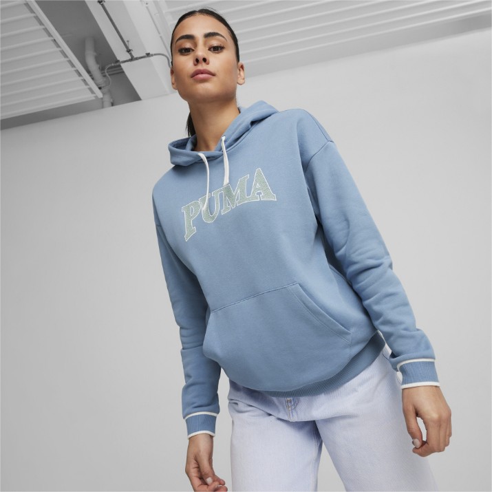 Женская толстовка Puma Squad Hoodie Tr Zen Blue, s.M