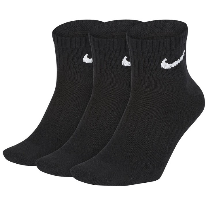 Ciorapi pentru bărbați Nike U Everyday Lightweight Training Ankle Socks 3 Pairs Black, s.L