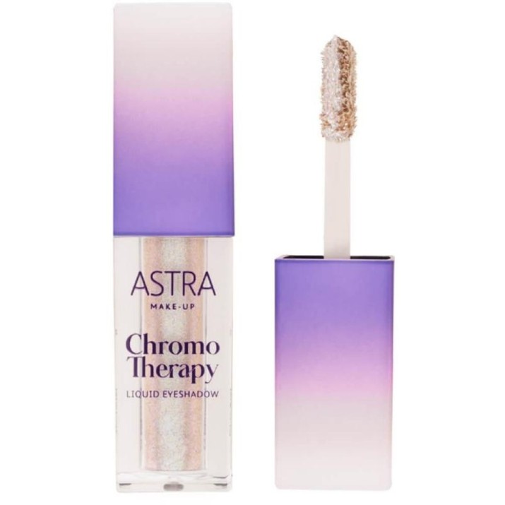 Тени для век Astra Chromo Therapy Liquid Eyeshadow 01 UV Placebo