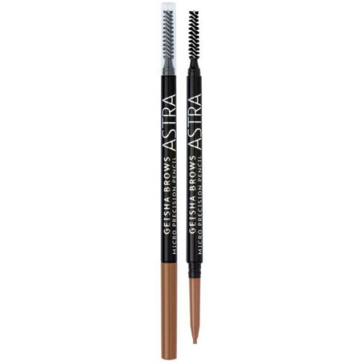 Creion pentru sprâncene Astra Geisha Brows Micro Pencil 01 Blonde