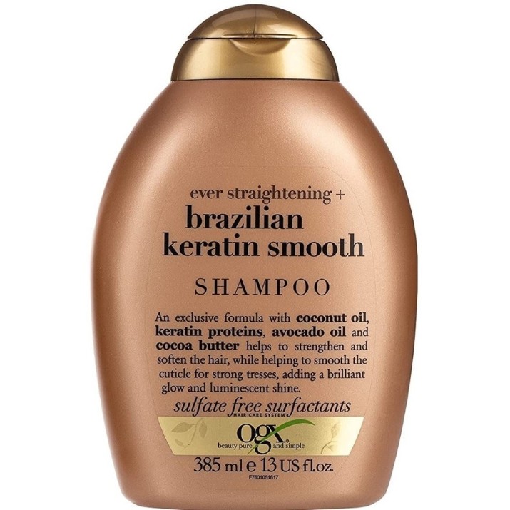 Шампунь для волос OGX Ever Straightening+ Brazilian Keratin Smooth 385ml