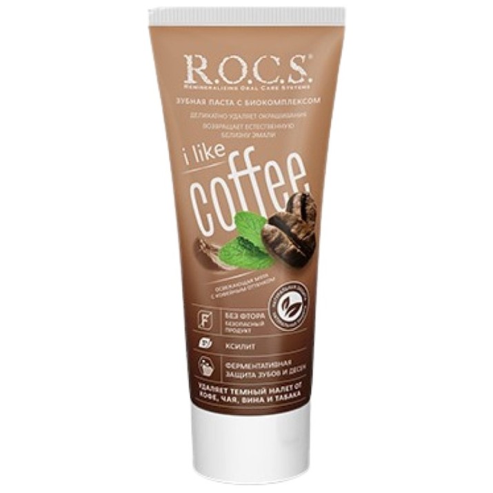 Зубная паста R.O.C.S. I like Coffee 74гр (476823)