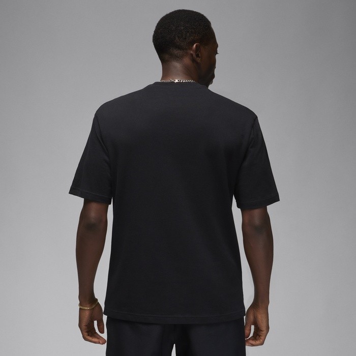 Мужская футболка Nike M Jordan Brand Snkr Ptch Ss Crew Black, s.M