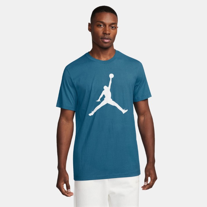 Мужская футболка Nike M Jordan Jumpman Ss Crew Industrial Blue/Sail, s.S