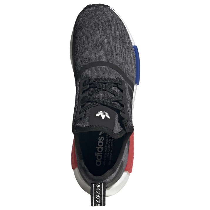 Adidași pentru bărbați Adidas Nmd_R1 Core Black/Semi Lucid Blue/Glory Red, s.46