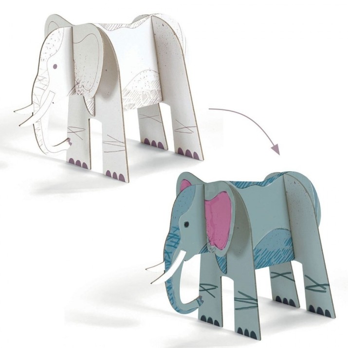 Set de decorare Djeco Savanna DJ08003