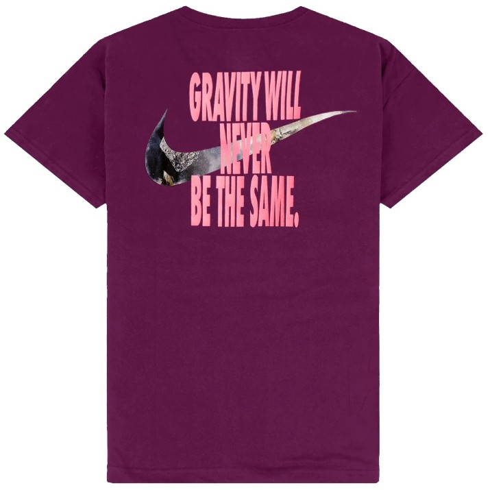Женская футболка Nike W Nk Df Swoosh Fly Grx Tee Violet Mist, s.XS