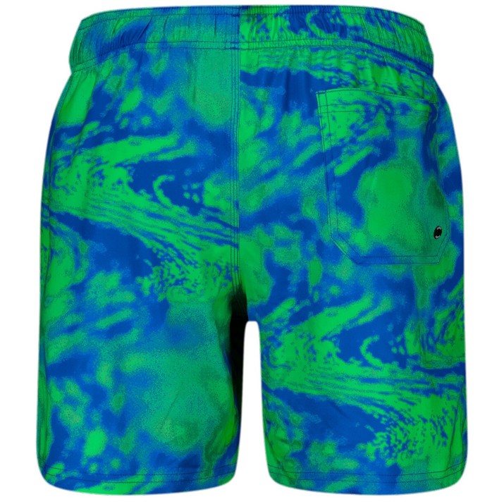 Slip de înot pentru bărbați Puma Swim Men Printed Mid Shorts 1P Blue Combo, s.S