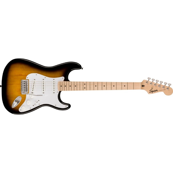 Электрическая гитара Fender Sonic Stratocaster Pack Maple Fingerboard (2-colour sunburst) Set