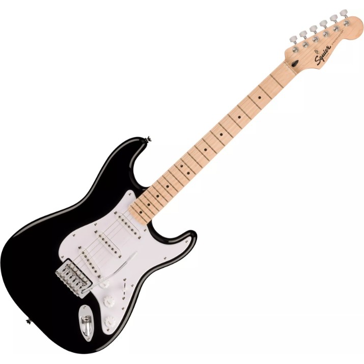 Электрическая гитара Fender Sonic Stratocaster Pack Maple Fingerboard (Black) Set