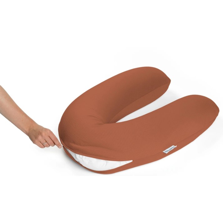 Подушка для беременных Doomoo Buddy Tetra Jersey Terracotta (B82)