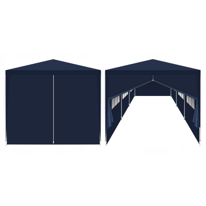 Шатёр Saska Garden Pavilion Tent Navy Blue 9x3m