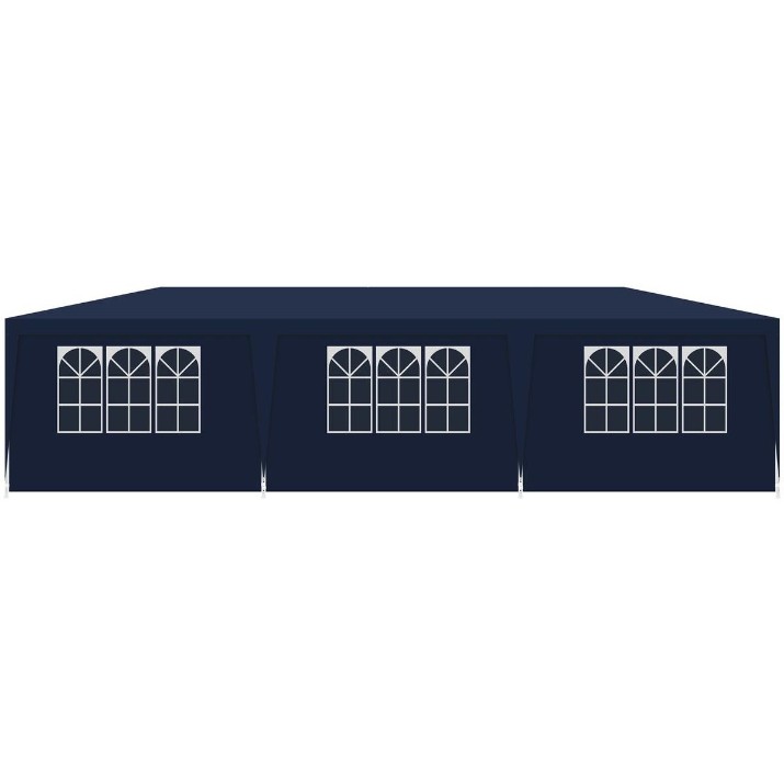 Шатёр Saska Garden Pavilion Tent Navy Blue 9x3m
