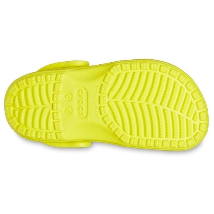 Șlapi pentru copii Crocs Classic Clog K Acidity Yellowgreen, s.32-33