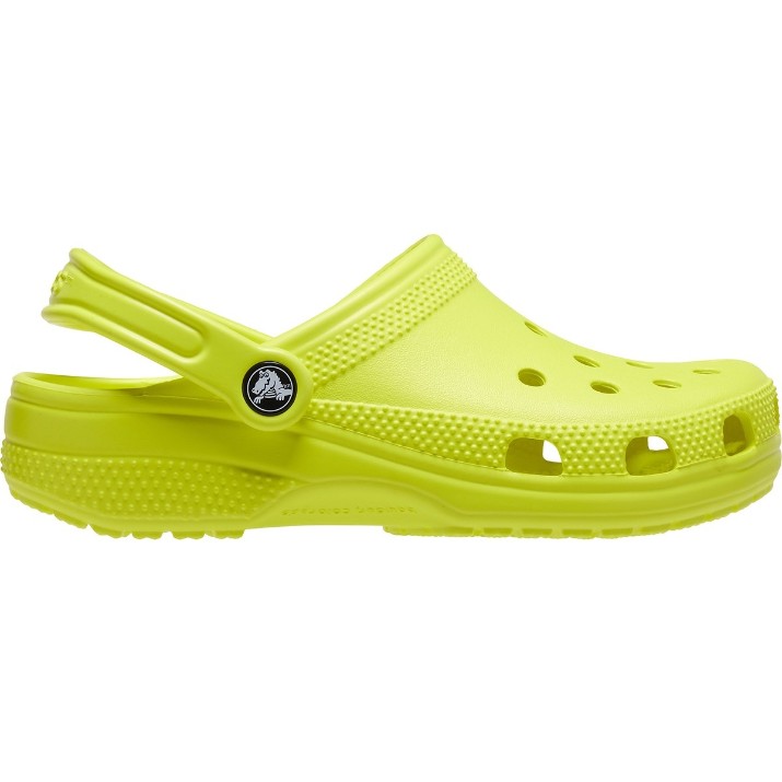 Шлёпанцы детские Crocs Classic Acidity Yellowgreen, s.36-37