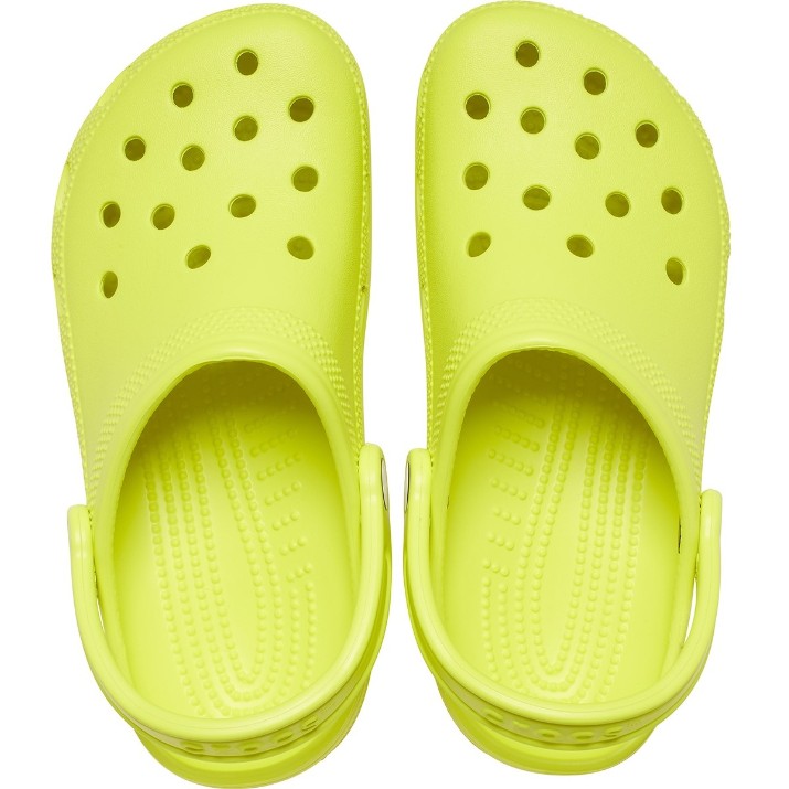 Șlapi pentru copii Crocs Classic Acidity Yellowgreen, s.37-38