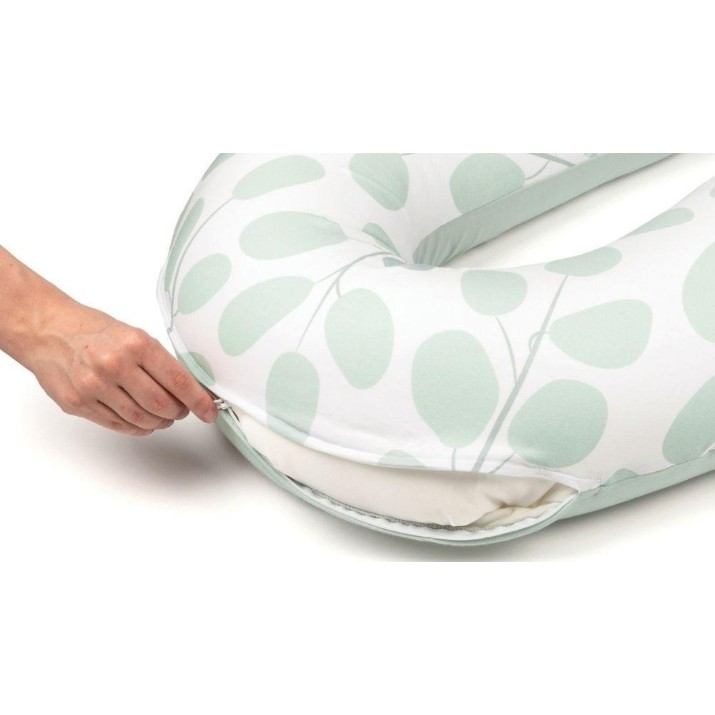 Подушка для кормления Doomoo Softy Leaves Aqua Green (S31)