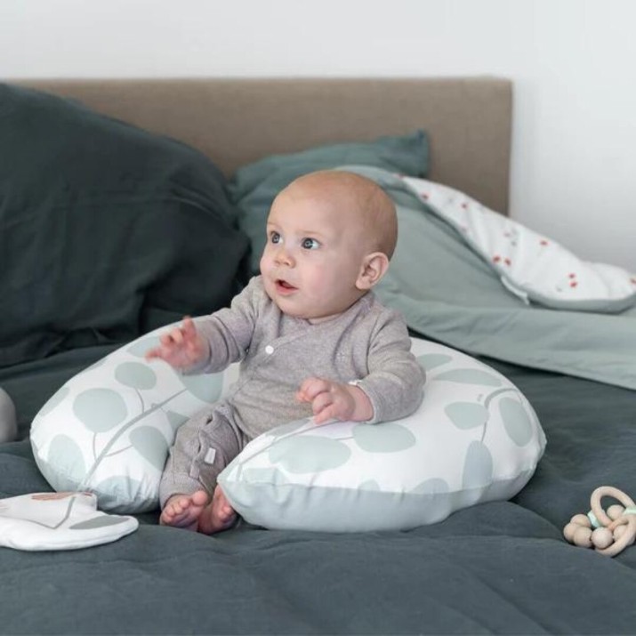 Подушка для кормления Doomoo Softy Leaves Aqua Green (S31)