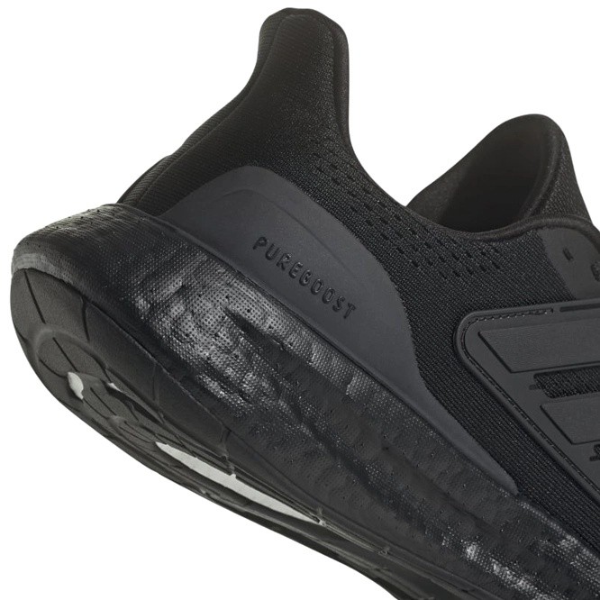 Кроссовки мужские Adidas Pureboost 23 Core Black/Carbon, s.46