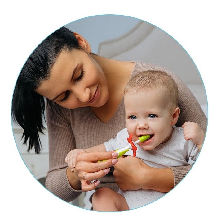 Periuta de dinti pentru copii Roxy Kids 2pcs (RTB-001)