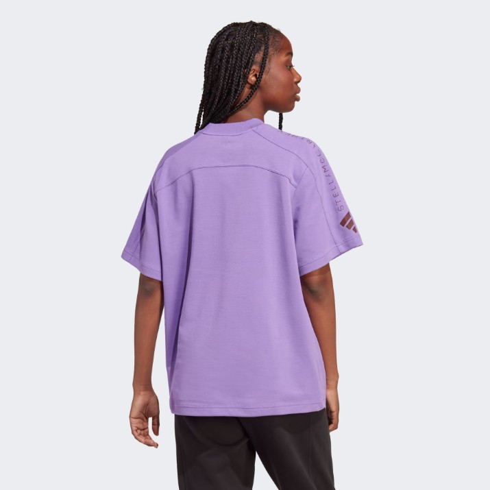 Tricou de dame Adidas Asmc Logo Tee Deep Lilac, s.XS